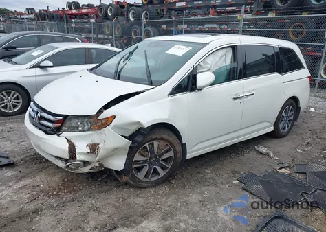 2016 Honda Odyssey Touring/Touring Elite из США, поврежденный, VIN 5FNRL5H90GB006987